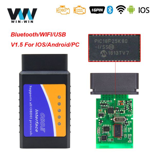 elm 327 v1.5 pic18f25k80 obd2 bluetooth wifi usb scanner for android//pc elm327 v1.5 obd 2 obd2 1.5 car diagnostic auto tool
elm 327 v1.5 pic18f25k80 obd2 bluetooth wifi usb scanner for android//pc elm327 v1.5 obd 2 obd2 1.5 car diagnostic auto tool
