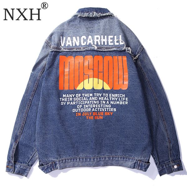 nxh moscow letter print denim jaket men's spring autumn fashion loose coat couple streetwear jackets teenage boyfriend clothing, Black;brown
nxh moscow letter print denim jaket men's spring autumn fashion loose coat couple streetwear jackets teenage boyfriend clothing, Black;brown