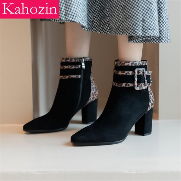 spring/autumn women short boots suede vamp leopard print pointed toe zip square heel 5cm black casual office fashion comfortable
spring/autumn women short boots suede vamp leopard print pointed toe zip square heel 5cm black casual office fashion comfortable