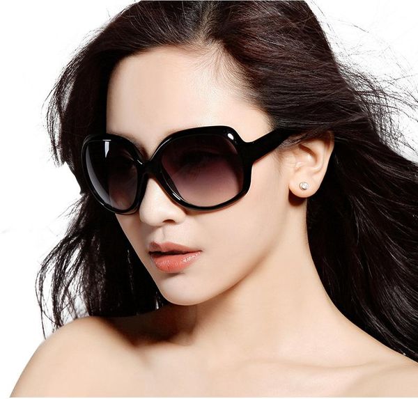 685 New Fashion Round Frame Ladies Sunglasses, Explosion-proof Lenses, Female Anti Uv Uv400 Gradient Sunglasses