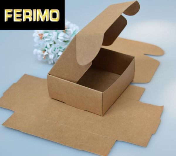 50 шт. / лот 7*7*2.2 cm рециркулированная коробка ювелирных изделий kraft, естественная коробка kraft, handmade чернота коробки мыла упаковы
50 шт. / лот 7*7*2.2 cm рециркулированная коробка ювелирных изделий kraft, естественная коробка kraft, handmade чернота коробки мыла упаковы