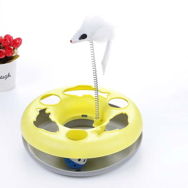 pet cat toys interactive turntable toy fun single-layer entertainment board mouse toy popular training toys for pet cats
pet cat toys interactive turntable toy fun single-layer entertainment board mouse toy popular training toys for pet cats