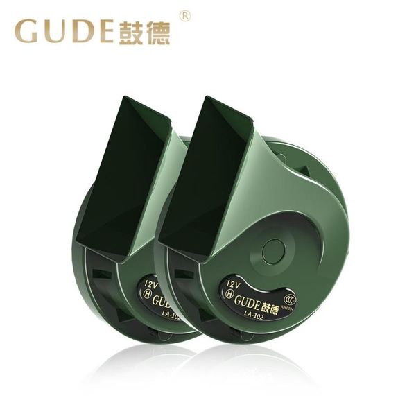 gude car horn 12v loudness 120db auto snail horn long life time high low klaxon waterproof dustproof
gude car horn 12v loudness 120db auto snail horn long life time high low klaxon waterproof dustproof