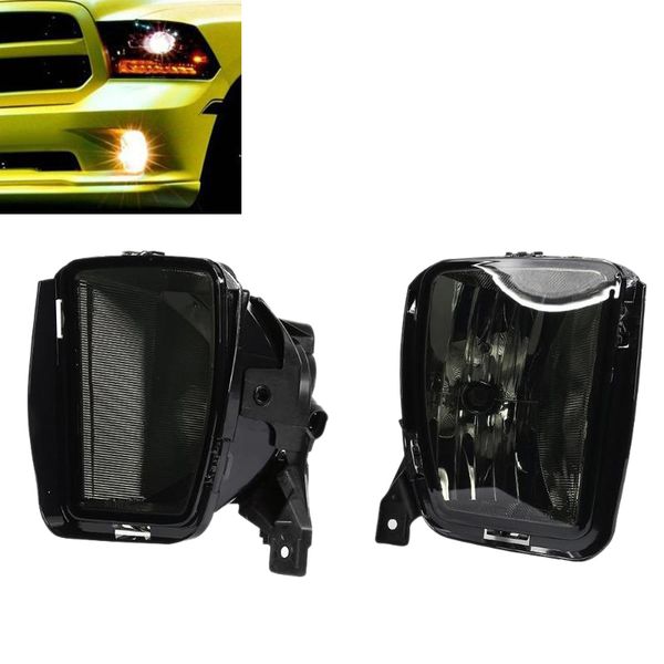 1 pair 12v 3000k hb4 smoked lens car front bumper fog halogen lights with bulbs for dodge 1500 2013 - 2018
1 pair 12v 3000k hb4 smoked lens car front bumper fog halogen lights with bulbs for dodge 1500 2013 - 2018