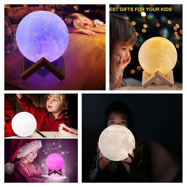 3d print moon lamp colorful change touch usb dc5v led night light globular earth lamp gift for kids outdoor and home decoration
3d print moon lamp colorful change touch usb dc5v led night light globular earth lamp gift for kids outdoor and home decoration