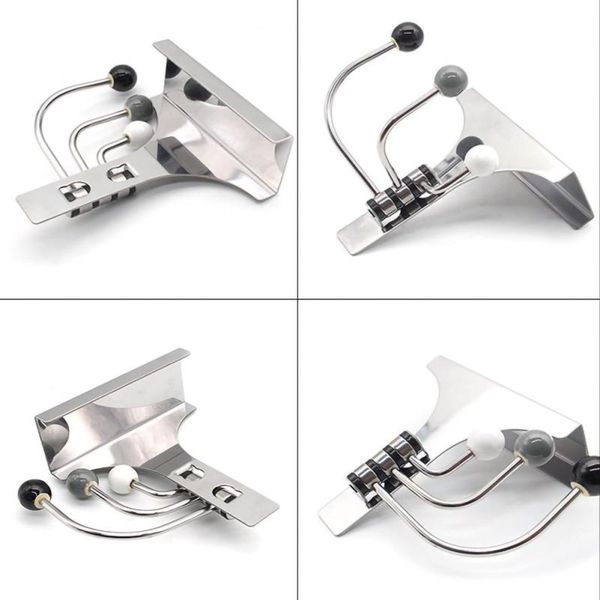 door back hook three rotatable stainless steel hangers hat coat nail ceramic end anchor door board wall under 4.5 cm
door back hook three rotatable stainless steel hangers hat coat nail ceramic end anchor door board wall under 4.5 cm