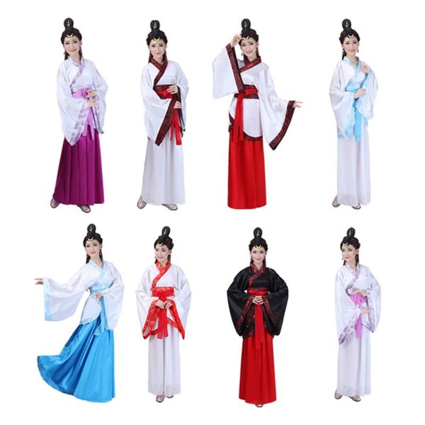 ancient traditional chinese hanfu dress elegant folk dance costumes woman fairy vintage han dynasty festival tang suit clothing, Black;red
ancient traditional chinese hanfu dress elegant folk dance costumes woman fairy vintage han dynasty festival tang suit clothing, Black;red