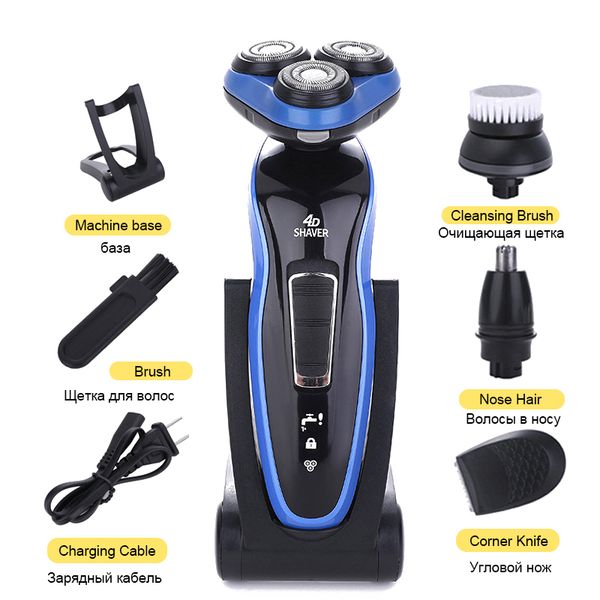 4d men electric shaver floating razor wet-dry waterproof cordless usb rechargeable beard trimmer shaving machine for men gift
4d men electric shaver floating razor wet-dry waterproof cordless usb rechargeable beard trimmer shaving machine for men gift