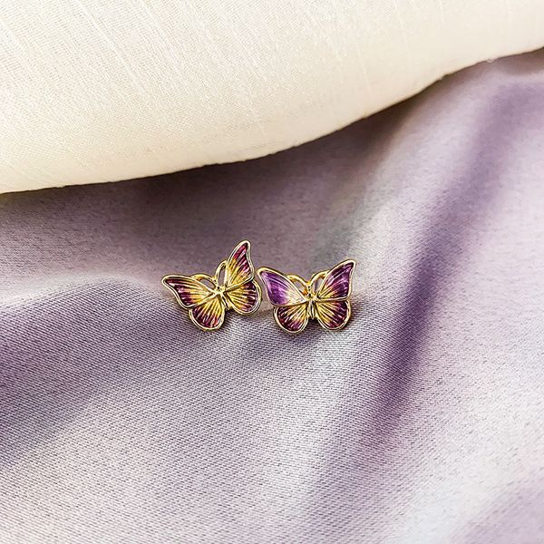 fyuan vintage enamel stud earrings bijoux exquisite small butterfly earrings for women jewelry gifts, Golden;silver
fyuan vintage enamel stud earrings bijoux exquisite small butterfly earrings for women jewelry gifts, Golden;silver