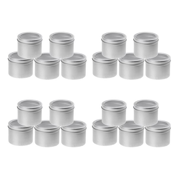 20 x 100ml aluminium tin large make up candle pots 100ml capacity empty big cosmetic/candle/spice pots/hair product/sweet tin jar
20 x 100ml aluminium tin large make up candle pots 100ml capacity empty big cosmetic/candle/spice pots/hair product/sweet tin jar