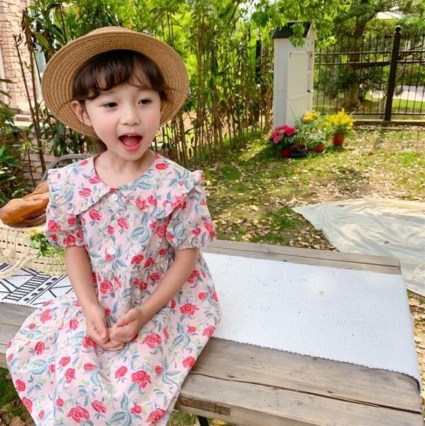 2020 new girls printed dress summer cotton fashion girls dresses 1-7 years hv291, Red;yellow
2020 new girls printed dress summer cotton fashion girls dresses 1-7 years hv291, Red;yellow