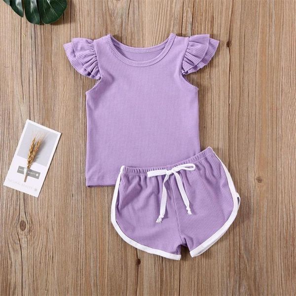 2pcs fashion newborn baby girls boys clothes new summer ruffle casual short sleeve t-shirt+shorts toddler infant outfit set, White
2pcs fashion newborn baby girls boys clothes new summer ruffle casual short sleeve t-shirt+shorts toddler infant outfit set, White