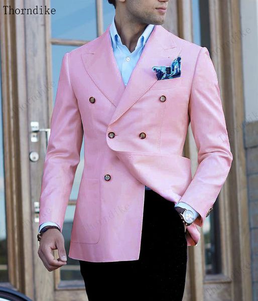 thorndike ( jackets + pants ) double breasted suit groom wedding suits men dress suit dinner party prom formal business, White;black
thorndike ( jackets + pants ) double breasted suit groom wedding suits men dress suit dinner party prom formal business, White;black