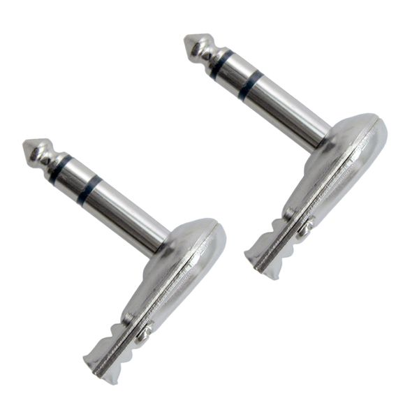 2pcs 1/4'' l shape stereo jack plug audio cable connector for
2pcs 1/4'' l shape stereo jack plug audio cable connector for