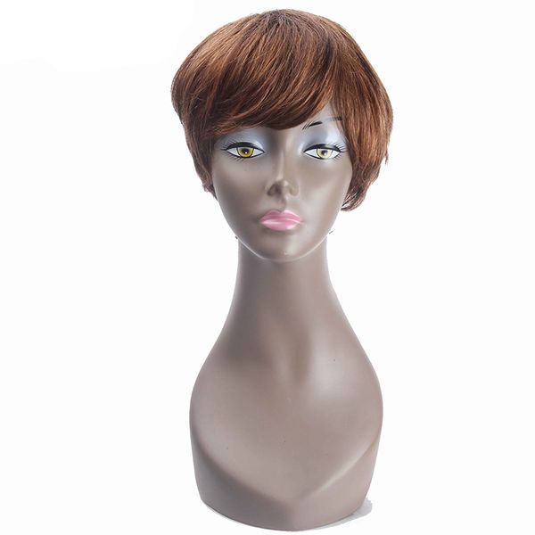 black brown color straight brazilian short human hair wigs for black women non-remy african american wigs kemy hair
black brown color straight brazilian short human hair wigs for black women non-remy african american wigs kemy hair