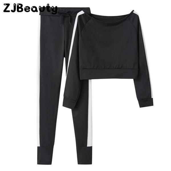 tracksuit for women 2 pieces running set solid colors long sleeve sweatshirt and pant tracksuit fitness sport suit sportswear#g4, Black;blue
tracksuit for women 2 pieces running set solid colors long sleeve sweatshirt and pant tracksuit fitness sport suit sportswear#g4, Black;blue