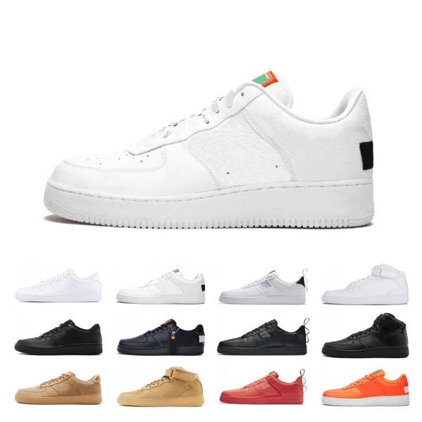 New 1 Utility Classic Black White red Dunk Men Women running Shoes one Sports Skateboard High Low Cut Wheat Trainers Sneakers size 36-45
New 1 Utility Classic Black White red Dunk Men Women running Shoes one Sports Skateboard High Low Cut Wheat Trainers Sneakers size 36-45