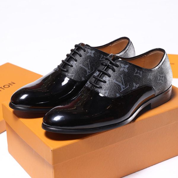 luxury fashion men's dress shoes wedding party classic casual shoes splice printed leather fashion business formal shoes size 11, Black
luxury fashion men's dress shoes wedding party classic casual shoes splice printed leather fashion business formal shoes size 11, Black
