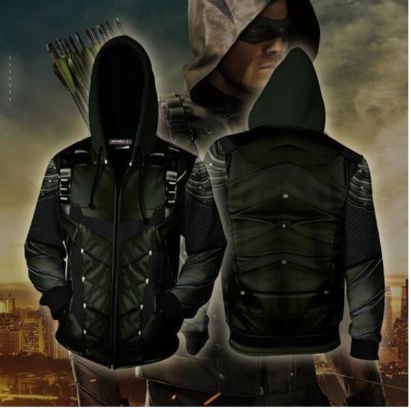 new 3d hoodies costume green arrow clothing oliver queenzip up hoodie 3d printed zipper hoodies, Black
new 3d hoodies costume green arrow clothing oliver queenzip up hoodie 3d printed zipper hoodies, Black