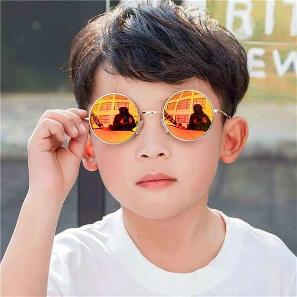 metal black round kids sunglasses brand little girl/boy baby child glasses goggles oculos uv400 small face suit for 3~8 age rchep, Blue
metal black round kids sunglasses brand little girl/boy baby child glasses goggles oculos uv400 small face suit for 3~8 age rchep, Blue