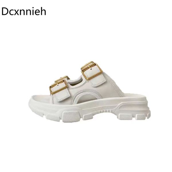 dcxnnieh sandals buckle belt slippers women open toe thick bottom ladies shoes summer slides loafers runway shoes woman white, Black
dcxnnieh sandals buckle belt slippers women open toe thick bottom ladies shoes summer slides loafers runway shoes woman white, Black