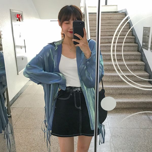 women shirts t shirt retro blue gradient long sleeve female harajuku cute for women size, White
women shirts t shirt retro blue gradient long sleeve female harajuku cute for women size, White