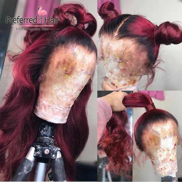 preferred 13x6 burgundy lace front wig 1b roots brazilian remy orange ombre human hair wig preplucked full lace human hair wigs, Black;brown
preferred 13x6 burgundy lace front wig 1b roots brazilian remy orange ombre human hair wig preplucked full lace human hair wigs, Black;brown