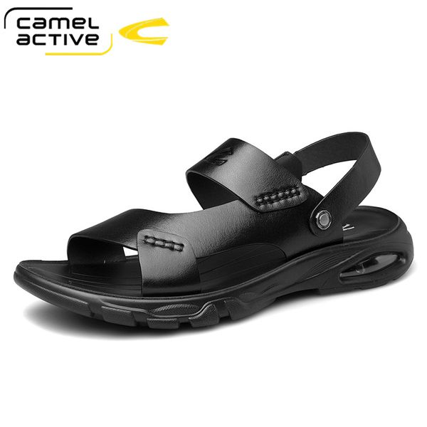 sandals camel active genuine leather men soft summer casual shoes beach sandalias, Black
sandals camel active genuine leather men soft summer casual shoes beach sandalias, Black