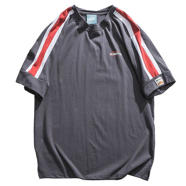 Januarysnow 2020 Harajuku T Shirt Retro Streetwear Men Hip Hop T-Shirts Red Striped Short Sleeve Tshirt Cotton Summer Tops Tees Vintage Grey
Januarysnow 2020 Harajuku T Shirt Retro Streetwear Men Hip Hop T-Shirts Red Striped Short Sleeve Tshirt Cotton Summer Tops Tees Vintage Grey