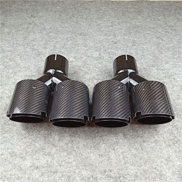 1 pair y model glossy grilled black exhaust pipes fit for all cars stainless steel muffler tailpipe length 240 mm
1 pair y model glossy grilled black exhaust pipes fit for all cars stainless steel muffler tailpipe length 240 mm