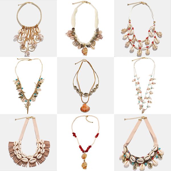 fashion jewelry starfish shell pendant necklace for women bohemia summer beaches long chain statement pearl necklace & pendants, Silver
fashion jewelry starfish shell pendant necklace for women bohemia summer beaches long chain statement pearl necklace & pendants, Silver