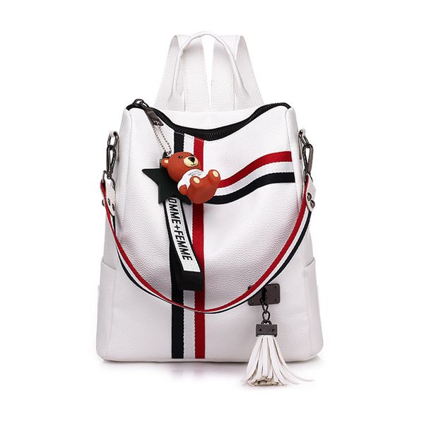 women backpack school bags for teenager girls zipper lock design black white color femme mochila female backpack fashion sac a dos
women backpack school bags for teenager girls zipper lock design black white color femme mochila female backpack fashion sac a dos