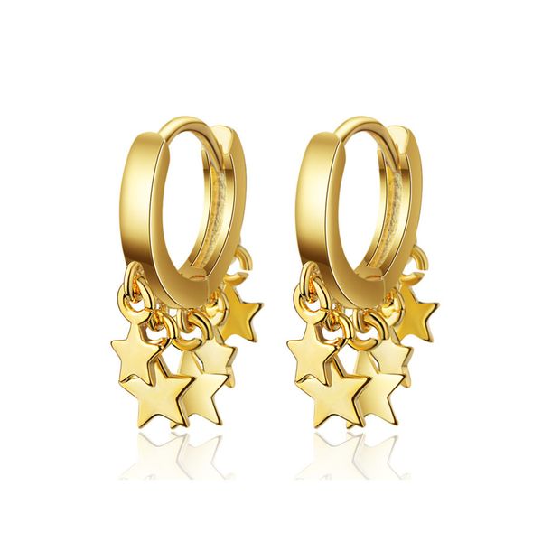 fashion gold silver colors hoop earrings luxury designer star earring for women korea stud jewelry new year gifts, Golden;silver
fashion gold silver colors hoop earrings luxury designer star earring for women korea stud jewelry new year gifts, Golden;silver