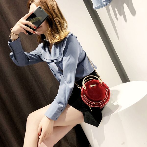 baellerry 2019 new women circular pu shoulder bags round solid hard chain messenger bags students fashion zipper crossbody
baellerry 2019 new women circular pu shoulder bags round solid hard chain messenger bags students fashion zipper crossbody