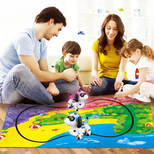 colors changing animals smart electric follow any drawn line robotic dog funny cute inductive puppy model indoor children toy
colors changing animals smart electric follow any drawn line robotic dog funny cute inductive puppy model indoor children toy