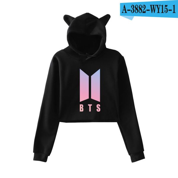 print cropped hoodies with cat ear hat women long sleeve hooded sweatshirt crop clothes kpop hoodie, Black
print cropped hoodies with cat ear hat women long sleeve hooded sweatshirt crop clothes kpop hoodie, Black