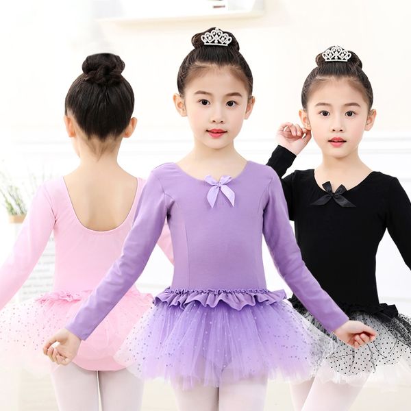 2018 new gymnastics suit children's dance clothes exercise clothes ballet dress girls cotton one-piece dress lace grading long s
2018 new gymnastics suit children's dance clothes exercise clothes ballet dress girls cotton one-piece dress lace grading long s