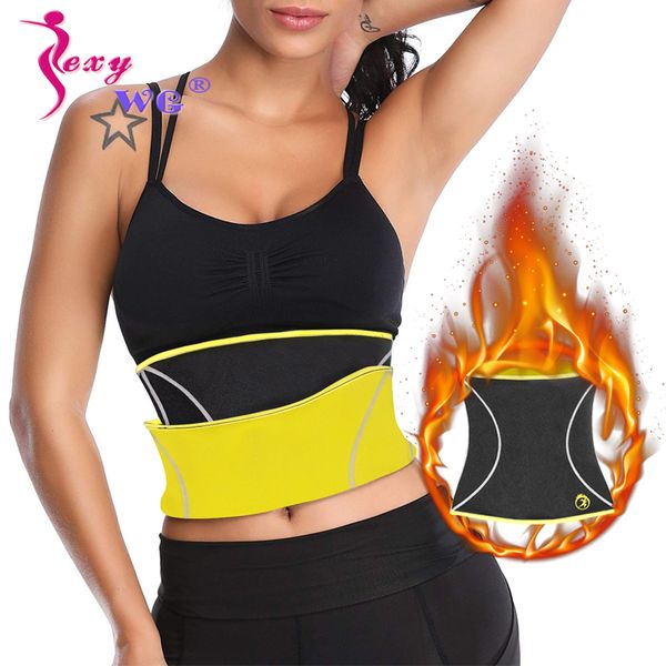 sexywg sports waist support belt for women neoprene sauna waist trainer shapewear cincher belly band body shaper brace strap, Black;gray
sexywg sports waist support belt for women neoprene sauna waist trainer shapewear cincher belly band body shaper brace strap, Black;gray