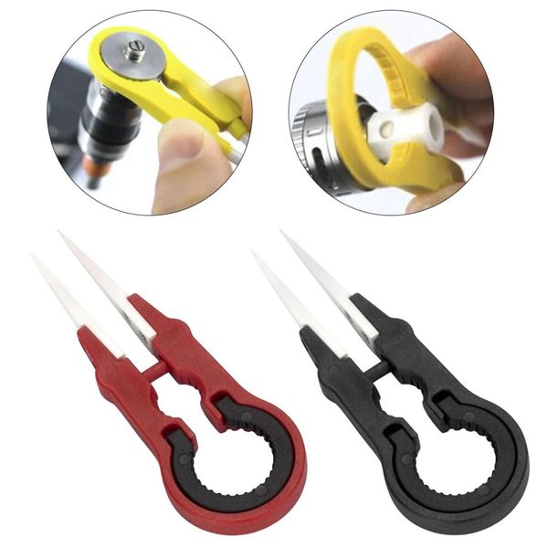 portable diy repair forceps heat-resistant ceramic tweezers anti-static tweezers spanner multifunctional insulated hand tools
portable diy repair forceps heat-resistant ceramic tweezers anti-static tweezers spanner multifunctional insulated hand tools