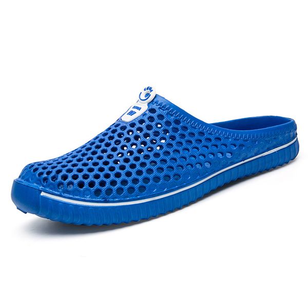 summer men slippers shoes casual couple hole shoes beach breathable outdoor sandal indoor home flip flops a40, Black
summer men slippers shoes casual couple hole shoes beach breathable outdoor sandal indoor home flip flops a40, Black