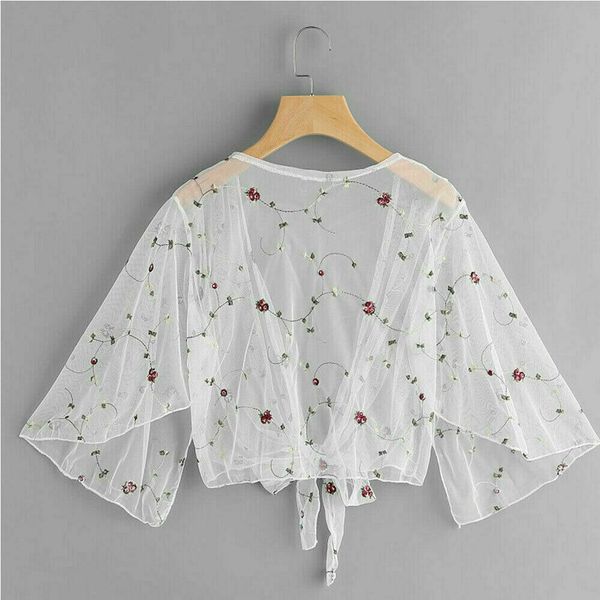 2019 new style fashion summer blouse women ladies cardigan print sun protection loose wear short long sleeve blouse, White
2019 new style fashion summer blouse women ladies cardigan print sun protection loose wear short long sleeve blouse, White
