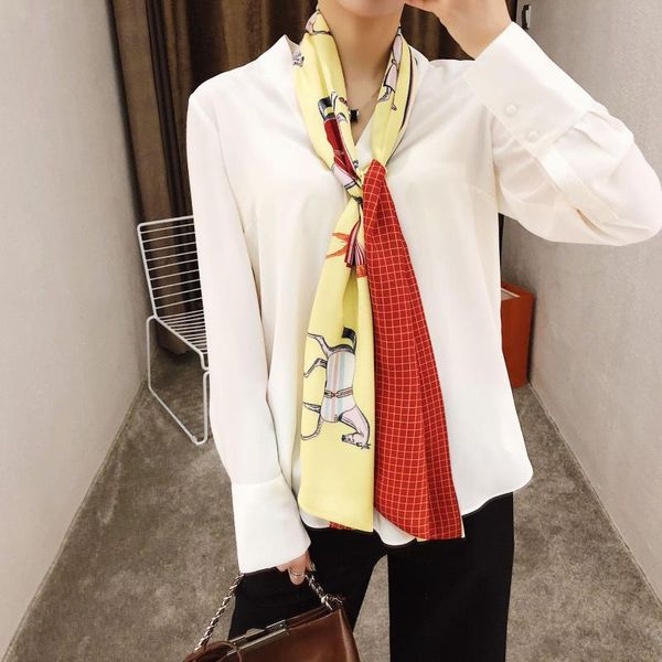2019 new design horse plaid twill scarf double-deck women scarf tie head silk scarves & wraps neckerchief for ladies, Blue;gray
2019 new design horse plaid twill scarf double-deck women scarf tie head silk scarves & wraps neckerchief for ladies, Blue;gray