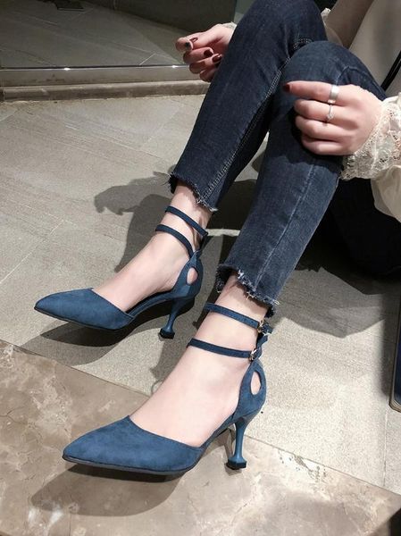 spring new pointed high heels korean version of the wild 7 cm black single shoes casual professional 5 cm work shoes
spring new pointed high heels korean version of the wild 7 cm black single shoes casual professional 5 cm work shoes