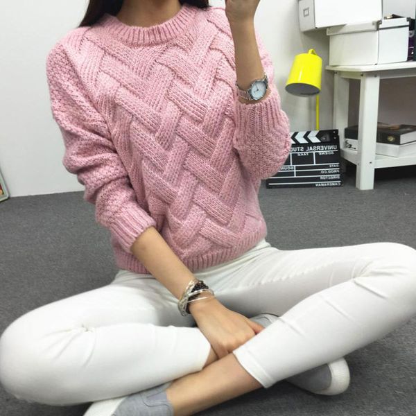 women's sweaters autumn winter korean sweater women pink ladies pullovers long sleeve knitted jumper warm knitwear, White;black
women's sweaters autumn winter korean sweater women pink ladies pullovers long sleeve knitted jumper warm knitwear, White;black