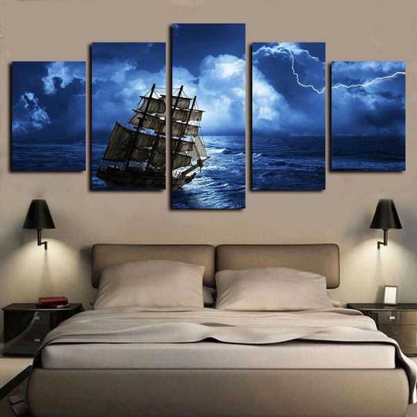5 panels ocean sailing ship modern artworks giclee canvas wall art for kid home wall decor abstract poster canvas print oil painting
5 panels ocean sailing ship modern artworks giclee canvas wall art for kid home wall decor abstract poster canvas print oil painting