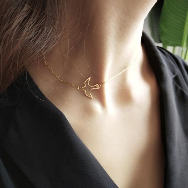 lockets 1pc women's authentic 925 sterling silver open bird animal pendant short choker necklace fine jewelry x113
lockets 1pc women's authentic 925 sterling silver open bird animal pendant short choker necklace fine jewelry x113