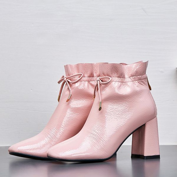 women shoes woman ankle boots genuine leather 2019 spring autumn flats with fashion zip luxury decoration shoes woman, Black
women shoes woman ankle boots genuine leather 2019 spring autumn flats with fashion zip luxury decoration shoes woman, Black