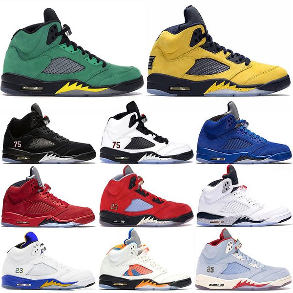 2019 paris michigan fab new jumpman 5 5s bred oregon ducks psg x paris saint-germain red suede womens mens basketball shoes 5.5-13, White;red
2019 paris michigan fab new jumpman 5 5s bred oregon ducks psg x paris saint-germain red suede womens mens basketball shoes 5.5-13, White;red