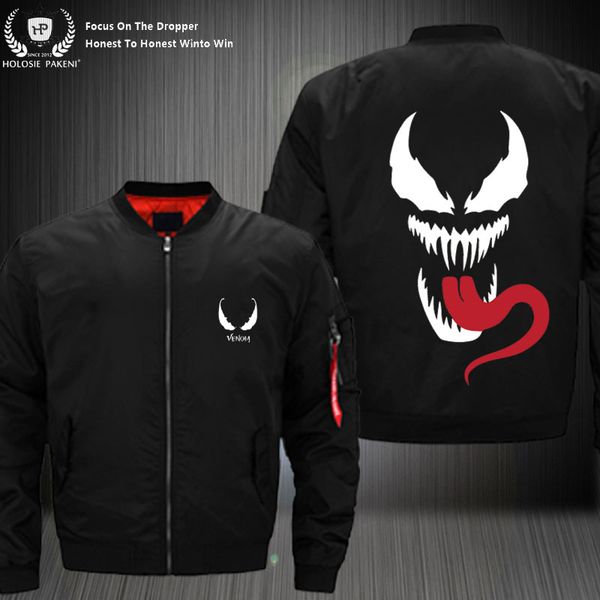 drop shipping usa size venom thick jacket men's streetwear flight ma-1 jacket coat sweatshirt customized design, Black;brown
drop shipping usa size venom thick jacket men's streetwear flight ma-1 jacket coat sweatshirt customized design, Black;brown