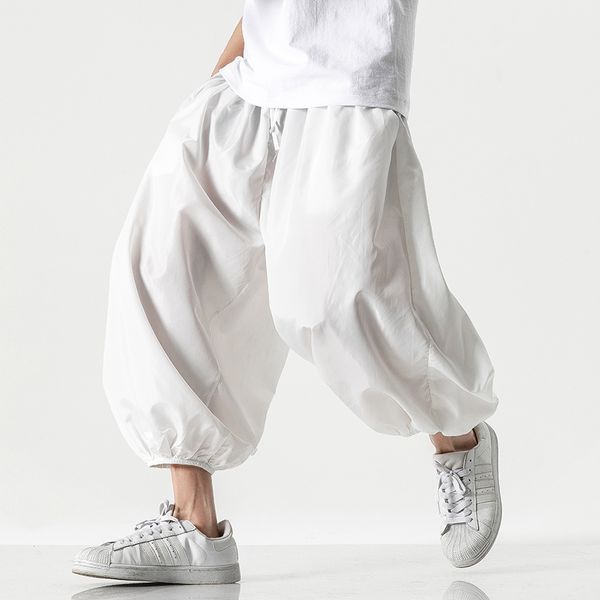 new trendy men's spring and summer trend mix and match youth loose lantern pants youth leisure pants, Black
new trendy men's spring and summer trend mix and match youth loose lantern pants youth leisure pants, Black